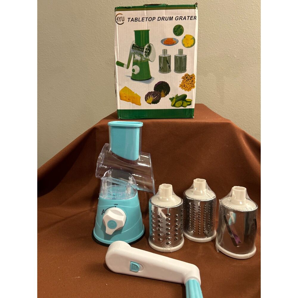 Multifunctional Tabletop Drum Grater Brand New